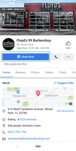 Floyd's 99 Barbershop Facebook Page