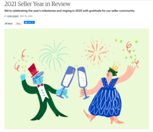 Etsy Year in Review