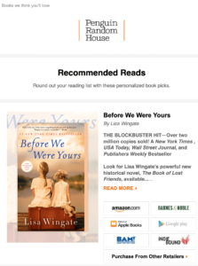 Penguin Random House book recommendation